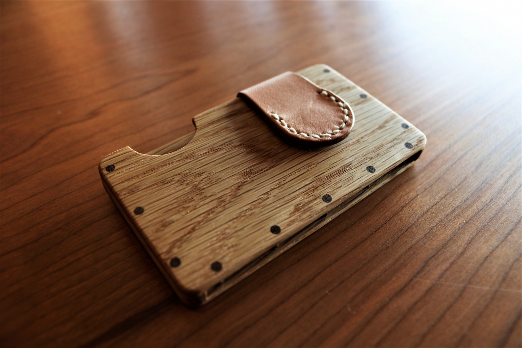 WOOD&LEATHER カードケース2