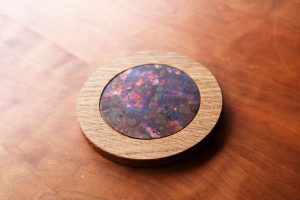 Brass coloring coaster round (3)
