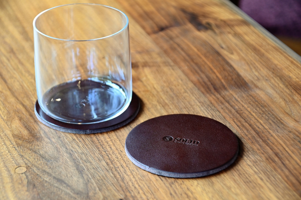 SOLID OIL LEATHER COASTER 3.5㎜厚 (7)