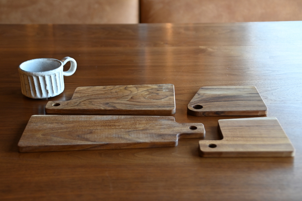 【まな板】teak wood cutting board deformation large・medium・small (2)