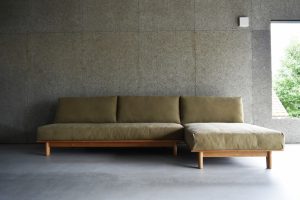 富山 家具 ソファSOLID SOFA034-3Pカウチ-1