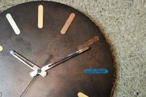 brass coloring round clock (11)