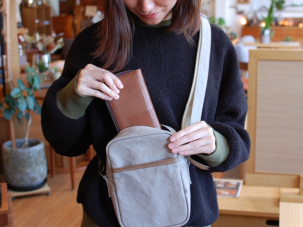 SOLID 富山 金沢 ミヤモト家具 AF DropBag 帆布 バッグ