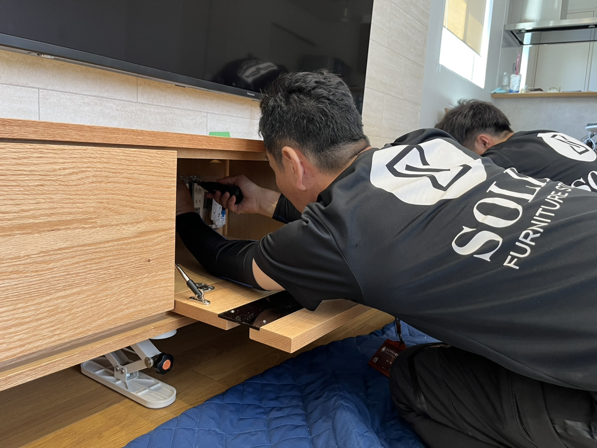 SOLID 石川県　金沢　テレビボード　造作家具　おしゃれ