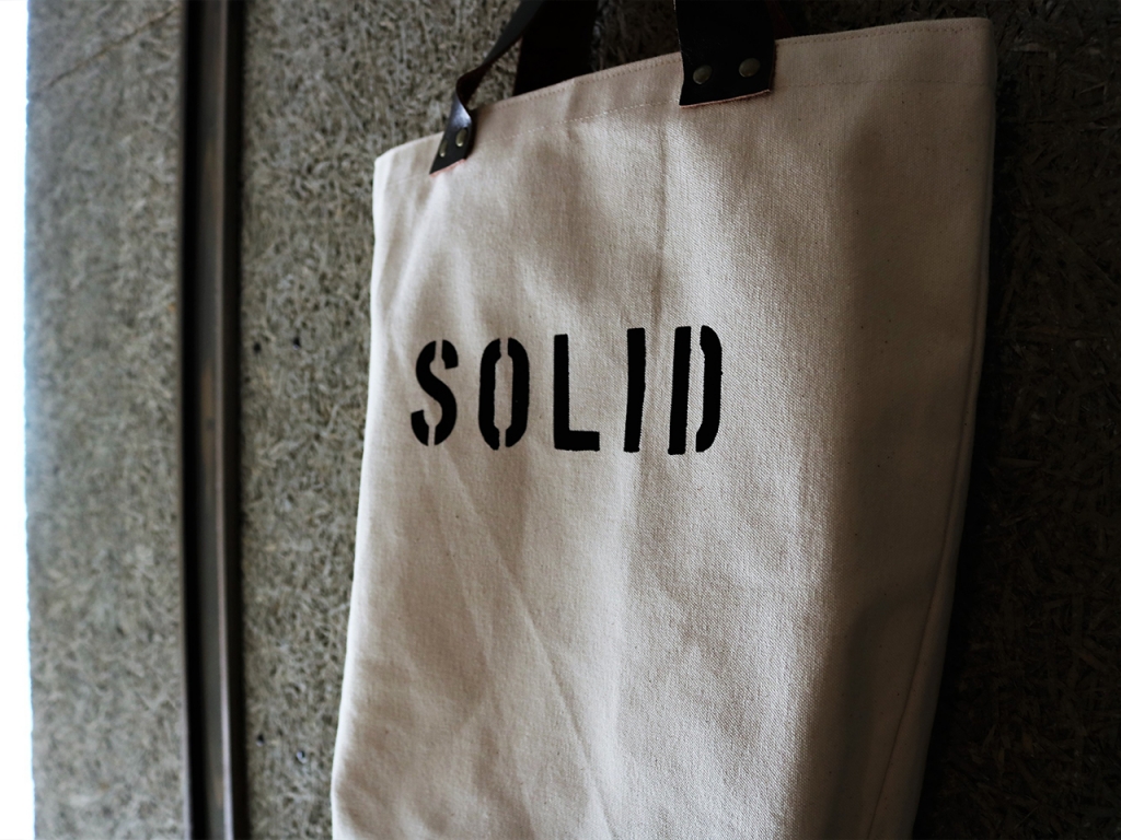 SOLIDはじまりのトートバッグ