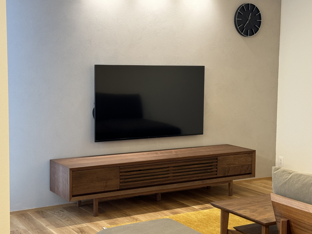 金沢　家具　無垢材　テレビ台　おすすめ