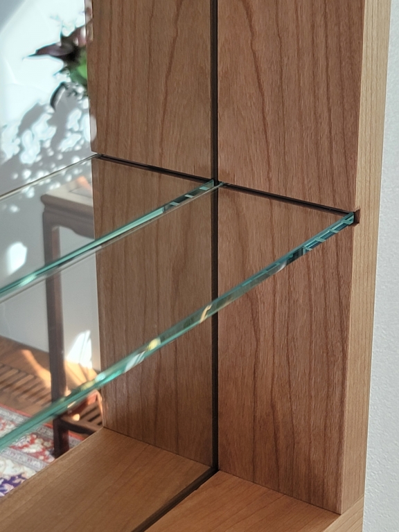 富山　家具　おすすめ　ミラー　木製