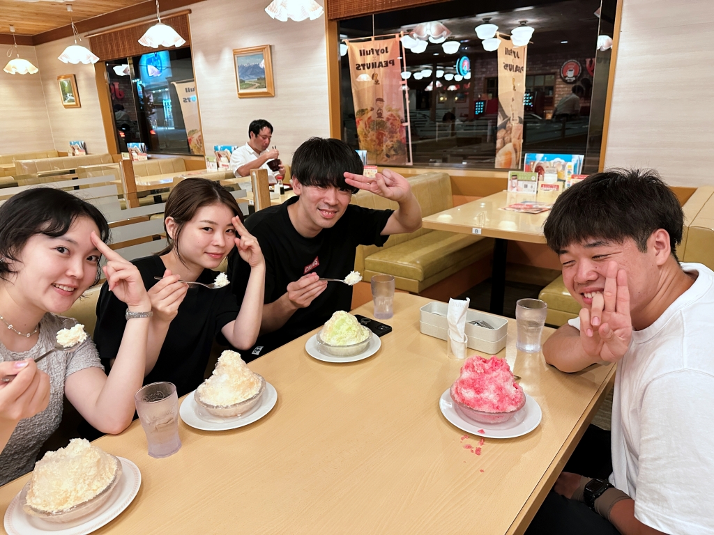 ジョイフル かき氷 めんらー部 2025.07.22 (5)