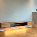 ミヤモト家具 本気のフロートテレビボード!!