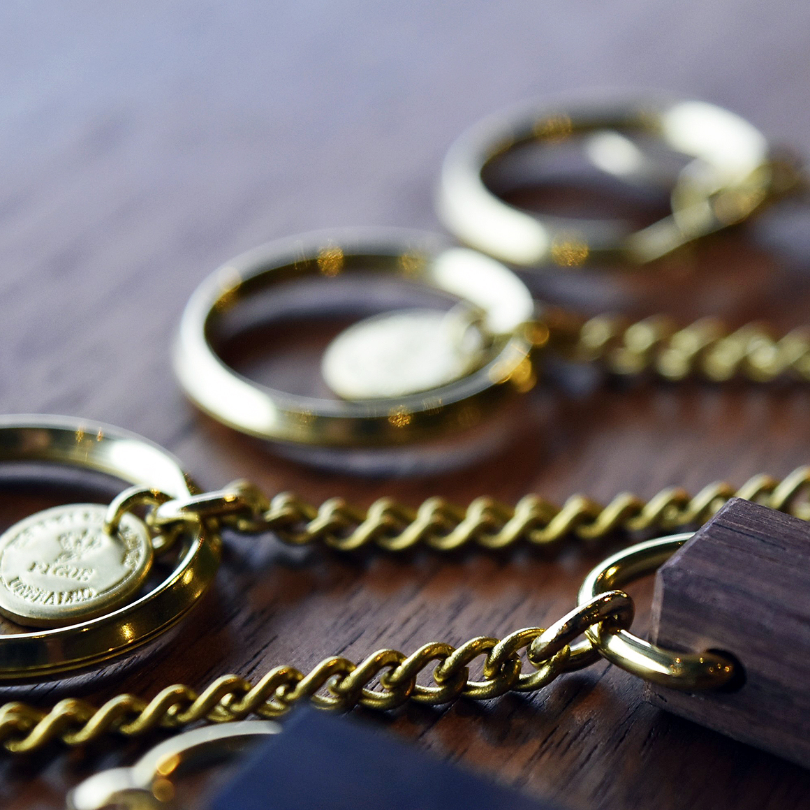 keyring-wood-brass