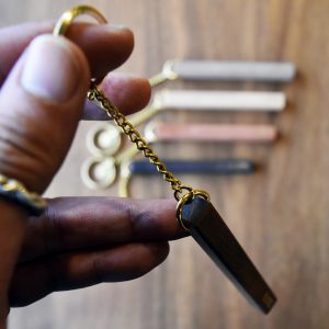 keyring-wood-brass