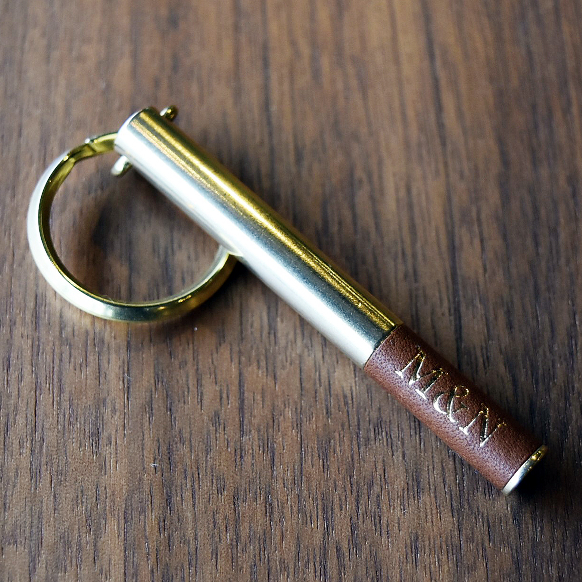 keyring-brass