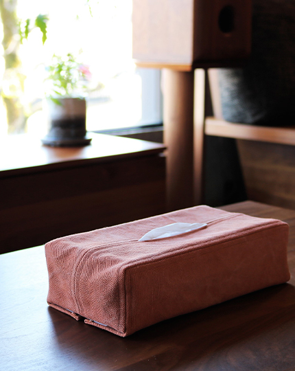 canvas tissue case