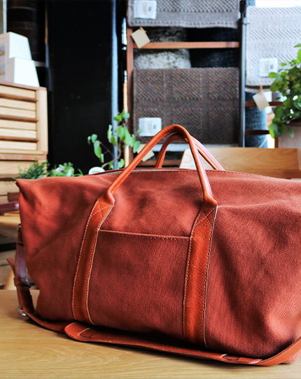 No.1-Canvas Shoulder Bag KAKISHIBU