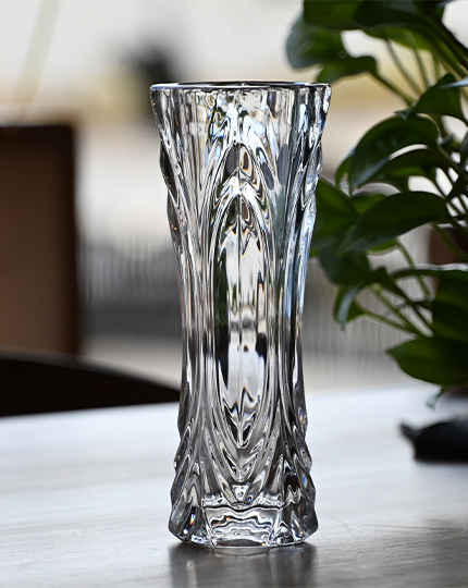 Plastic flower Vase Clarte