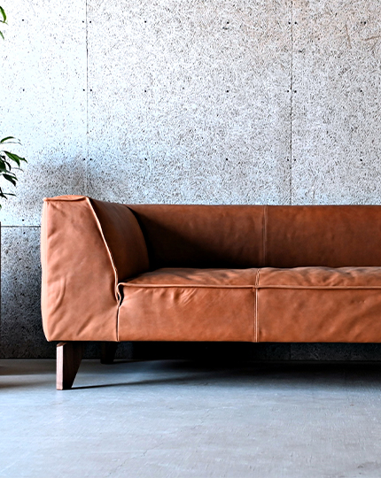 SOLID SLC-05 ワンアーム2.5P Sofa oil leather