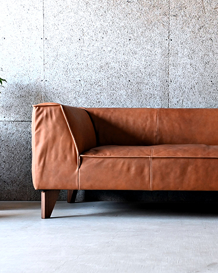 SOLID SLC-05 ワンアーム2P Sofa oil leather